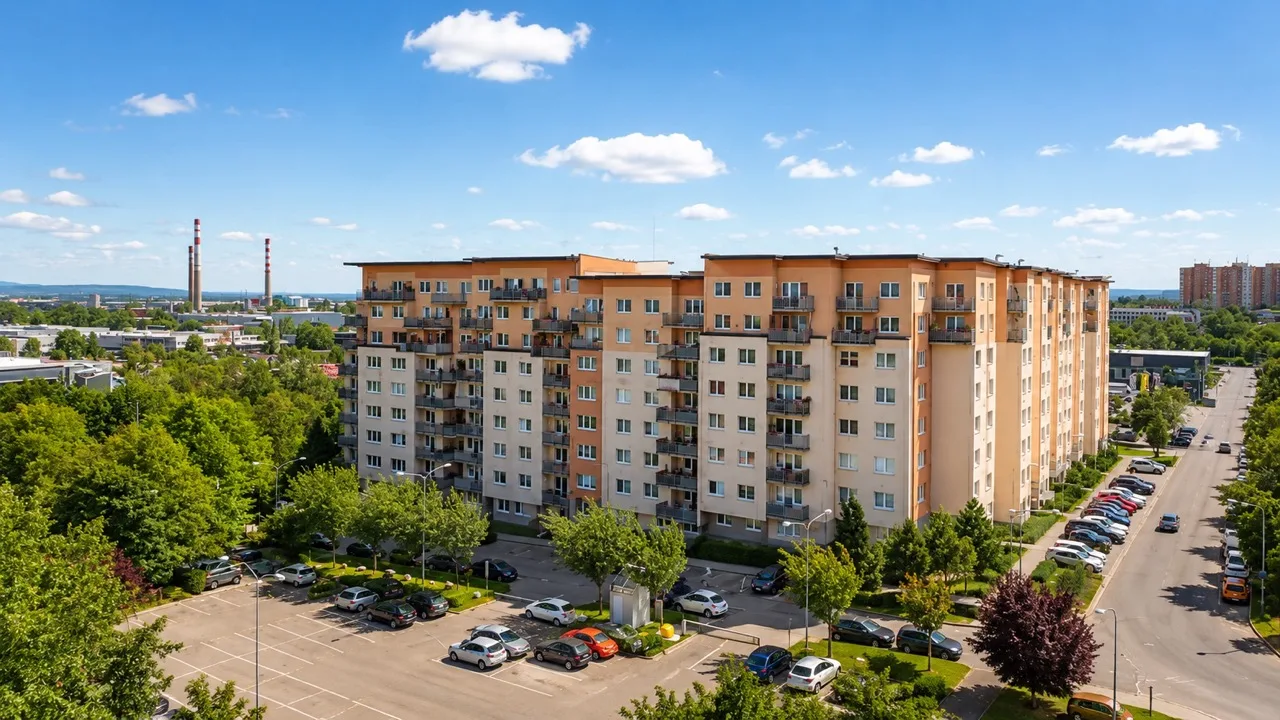 Letecký pohled